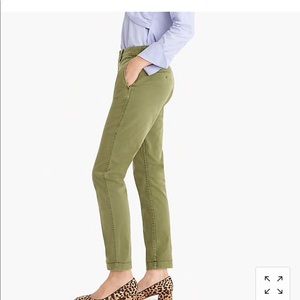 J Crew cropped chinos